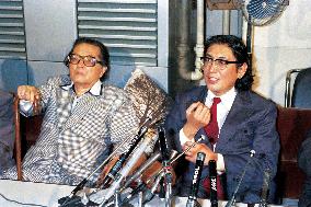 Film director Oshima's trial in 1970s