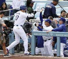 Baseball: Rangers vs. Dodgers