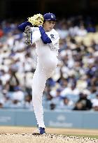 Baseball: Rangers vs. Dodgers