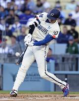 Baseball: Rangers vs. Dodgers