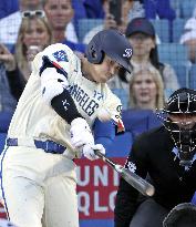 Baseball: Rangers vs. Dodgers