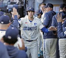 Baseball: Rangers vs. Dodgers