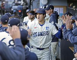 Baseball: Rangers vs. Dodgers