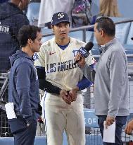Baseball: Rangers vs. Dodgers