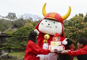 20th birthday of popular mascot Hikonyan