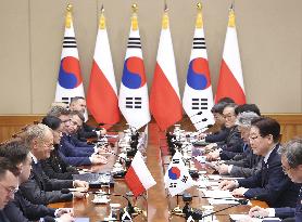 S. Korea-Poland summit in Seoul