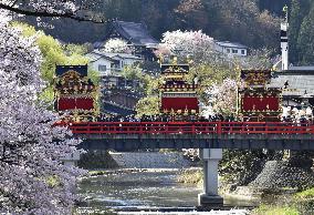 Takayama Spring Festival in central Japan