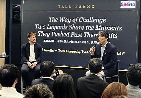 Matsui, Okazaki in talk event