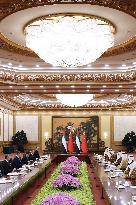 Crown prince of Abu Dhabi visits China