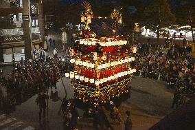 Takayama Spring Festival in central Japan