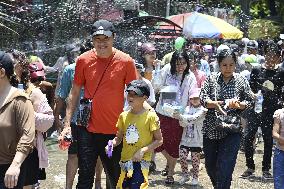 New Year celebration in Yangon