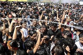 New Year celebration in Yangon