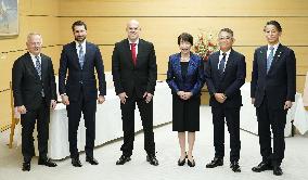 Japan PM Takaichi meets Oracle CEO Sicilia