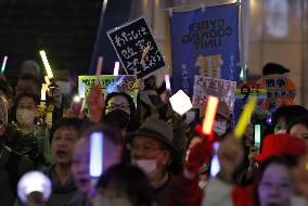 Rally against constitutional amendment