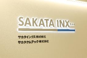 Sakata Inx sign and logo