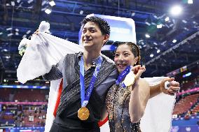 Figure skating: Olympic champion pair Miura, Kihara retire