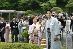 Japanese imperial garden party