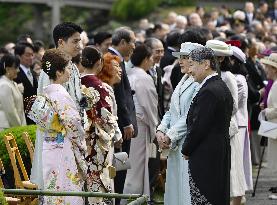 Japanese imperial garden party