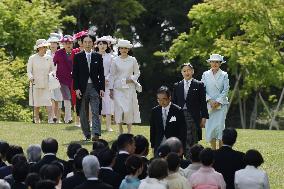Japanese imperial garden party