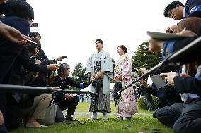Japanese imperial garden party
