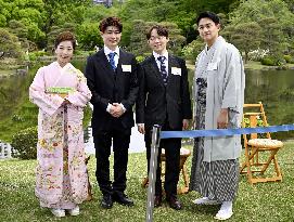 Japanese imperial garden party
