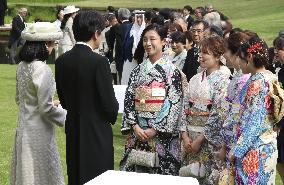 Japanese imperial garden party