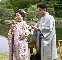 Japanese imperial garden party