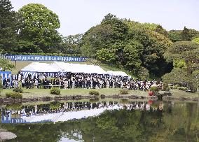 Japanese imperial garden party