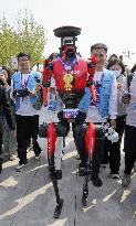 Robot marathon in Beijing