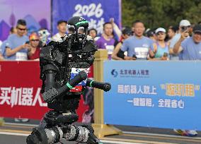 Robot marathon in Beijing
