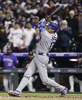Baseball: Dodgers vs. Rockies