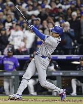Baseball: Dodgers vs. Rockies