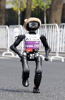 Robot marathon in Beijing