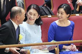 Crown Princess Kiko, Princess Kako at charity concert
