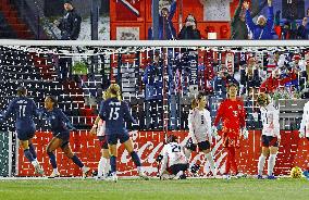 Football: Friendly between Japan and U.S.