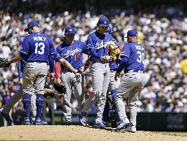 Baseball: Dodgers vs. Rockies