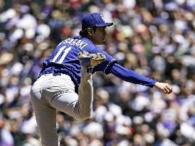 Baseball: Dodgers vs. Rockies