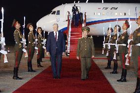 Russian Interior Minister Kolokoltsev visits Pyongyang