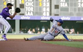 Baseball: Dodgers vs. Rockies
