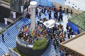 Accident at Tokyo amusement park