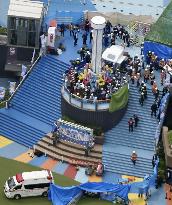 Accident at Tokyo amusement park