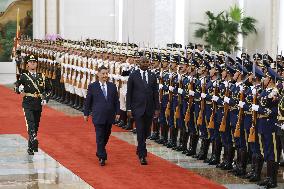Mozambican President Chapo visits Beijing