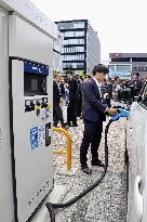 Toyota Motor's quick charger for EV