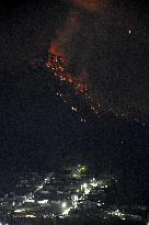 Wildfires in northeastern Japan