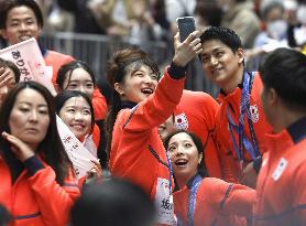Parade by Olympic, Paralympic athletes