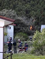 Wildfire in Iwate Pref.