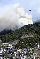 Wildfire in Iwate Pref.