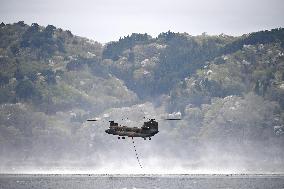 Wildfire in Iwate Pref.