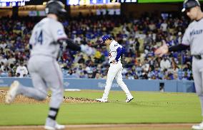 CORRECTED: Baseball: Marlins vs. Dodgers