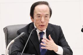 Bank of Japan Governor Kazuo Ueda Press Conference